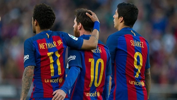 Den fremadstormende MSN-kombination deltog ikke i Barcelonas 125-års jubilæum